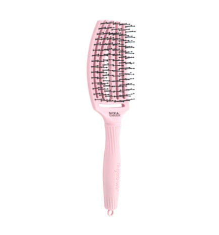 Brosse Fingerbrush Rose Paastel Double Bristles Taille M