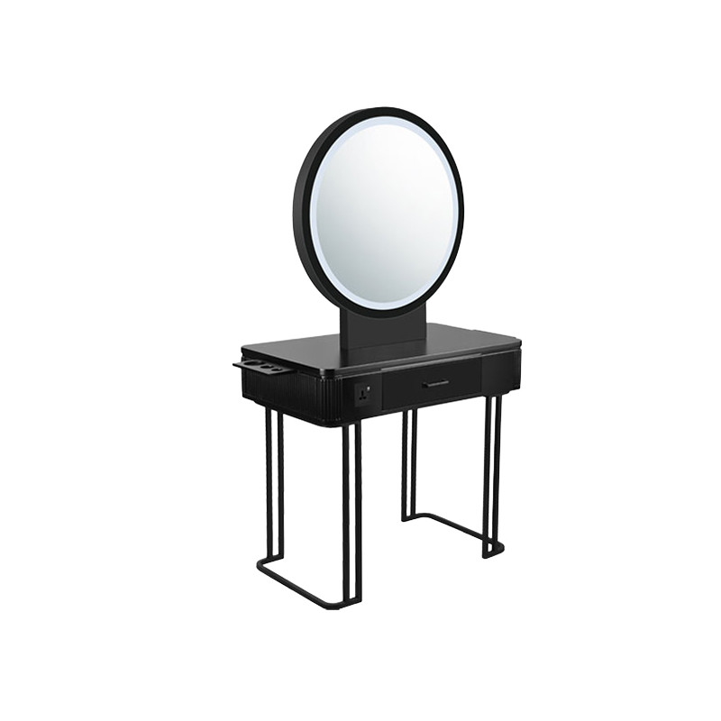 Coiffeuse Double Nicole Métal Noir Coiffeuse Double Nicole Métal Noir