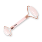 Rouleau Palpeur Visage en Quartz Rose Polliè Rouleau Palpeur Visage en Quartz Rose Polliè