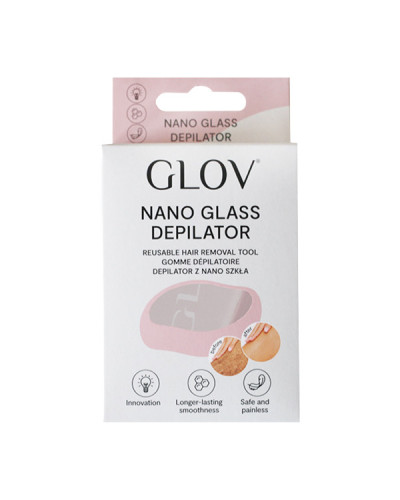 Nano Glass Depilator Rose Glov