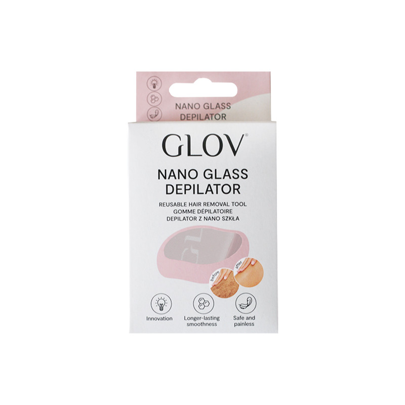 Nano Glass Depilator Rose Glov
