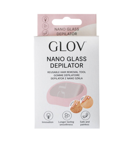 Nano Glass Depilator Rose Glov