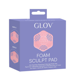 Foam Sculpt Pad 2 en 1 Moussant Nettoyant & Massant Glov