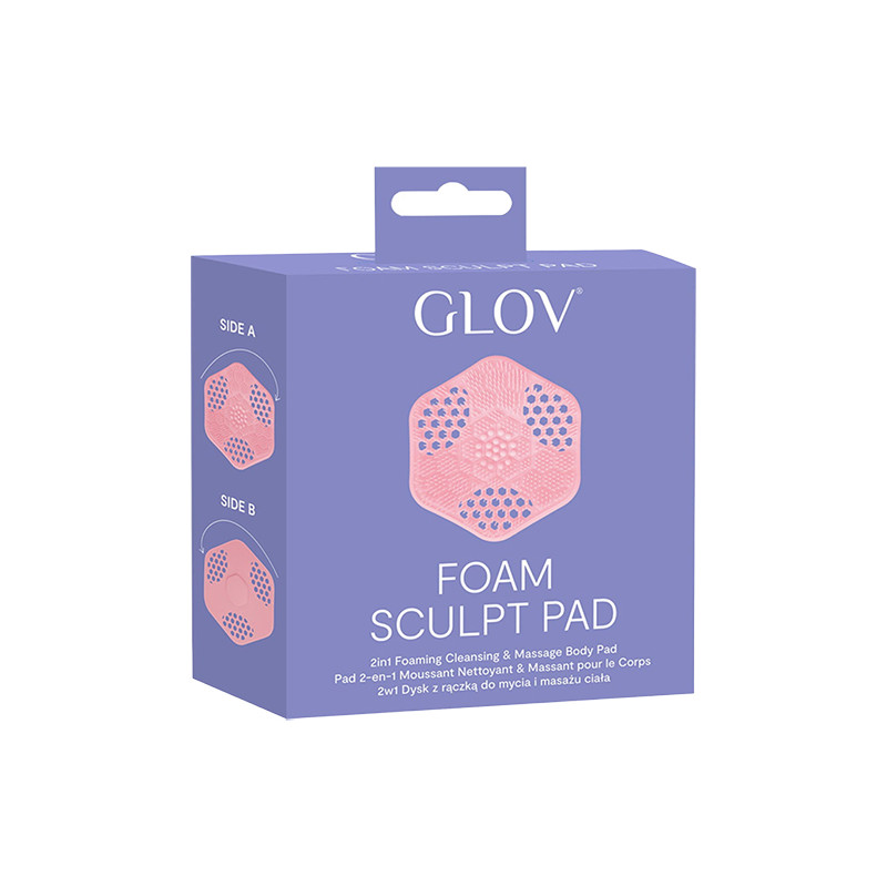 Foam Sculpt Pad 2 en 1 Moussant Nettoyant & Massant Glov