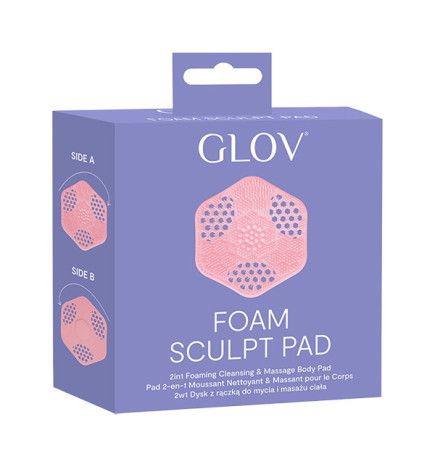 Foam Sculpt Pad 2 en 1 Moussant Nettoyant & Massant Glov