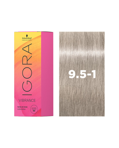 Igora Vibrance 9,5-1  Blond Pastel Cendré 60ml Schwarzkopf Professionnel