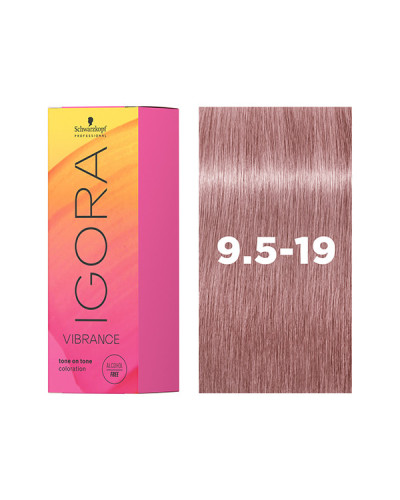 Igora Vibrance 9,5-19 Pastel Blond Cendré Violet Schwarzkopf Professionnel 60ml