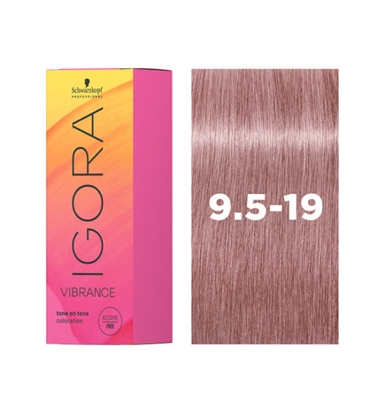 Igora Vibrance 9,5-19 Pastel Blond Cendré Violet Schwarzkopf Professionnel 60ml