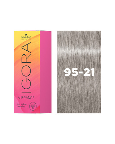 Igora Vibrance 9,5-21  Ash Cendré Toner Schwarzkopf Professionnel 60ml