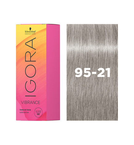 Igora Vibrance 9,5-21  Ash Cendré Toner Schwarzkopf Professionnel 60ml
