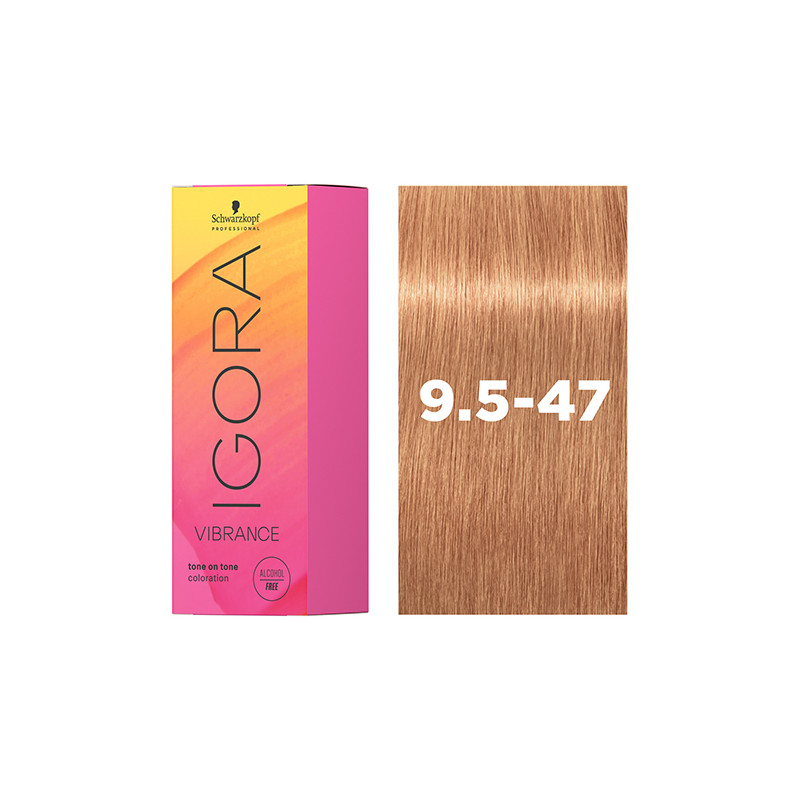 Igora Vibrance 9,5-47 Beige Copper Toner Schwarzkopf Professionnel 60ml Igora Vibrance 9,5-47 Beige Copper Toner Schwarzkopf Professionnel 60ml