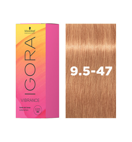 Igora Vibrance 9,5-47 Beige Copper Toner Schwarzkopf Professionnel 60ml