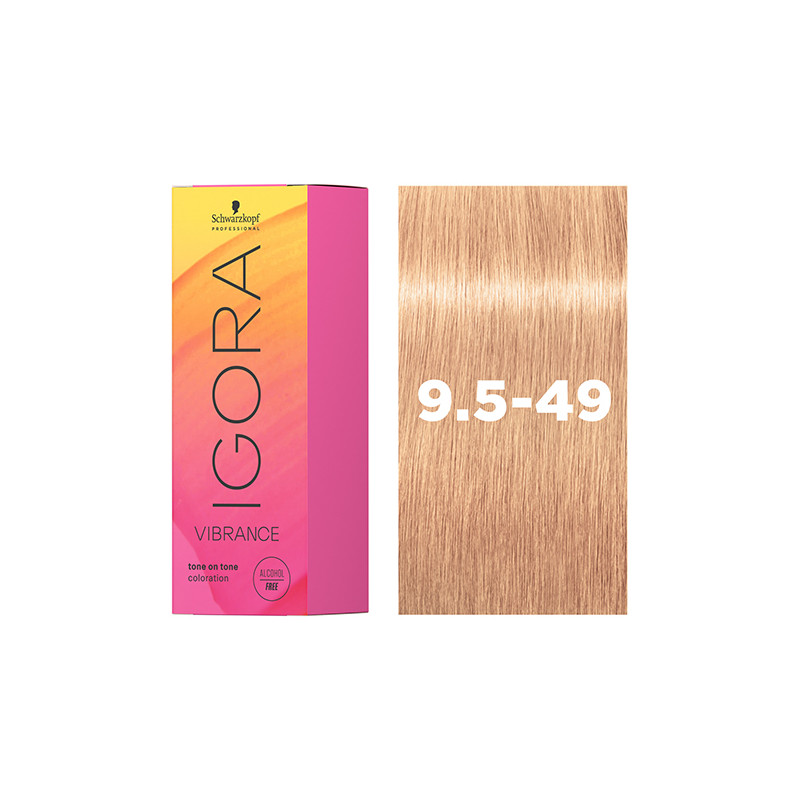 Igora Vibrance 9,5-49 Pastel Blond Beige Violet Schwarzkopf Professionnel 60ml Igora Vibrance 9,5-49 Pastel Blond Beige Violet Schwarzkopf Professionnel 60ml