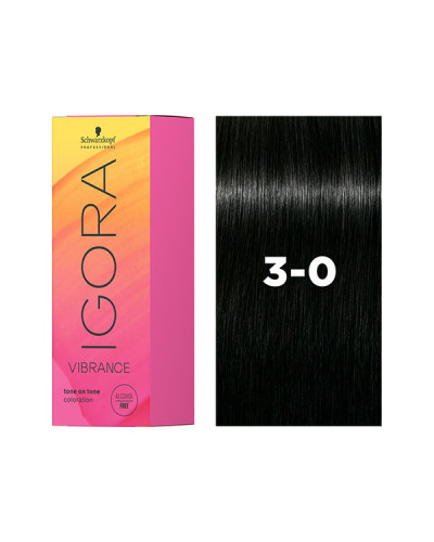 Igora Vibrance 3-0 Brun Foncé Naturel 60ml