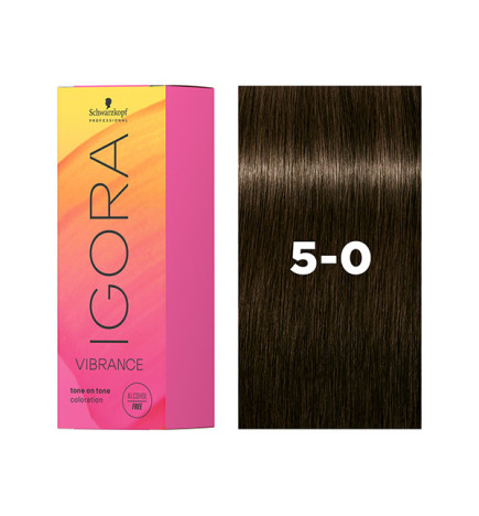 Igora Vibrance 5-0 Châtain Clair Naturel  60ml Schwarzkopf