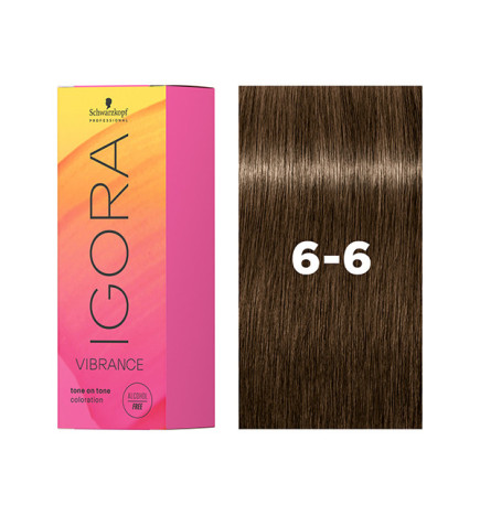 Igora Vibrance 6-6  Blond Foncé  Marron 60ml Schwarzkopf
