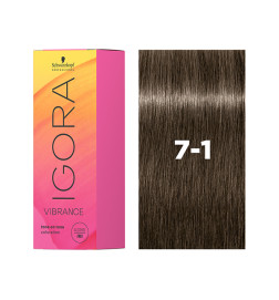 Igora Vibrance 7-1  Blond Moyen Cendré 60ml Schwarzkopf