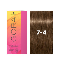 Igora Vibrance 7-4  Blond Moyen Beige 60ml Schwarzkopf