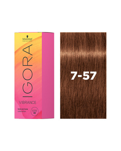 Igora Vibrance 7-57  Blond Moyen Doré Cuivré 60ml Schwarzkopf