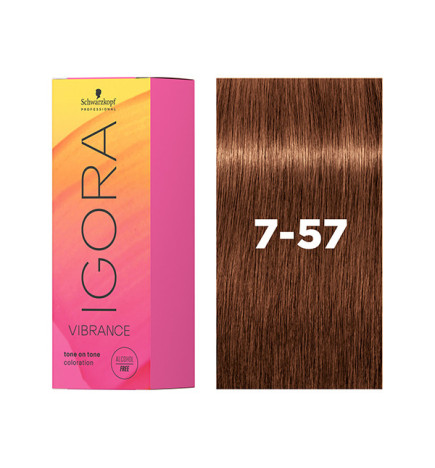 Igora Vibrance 7-57  Blond Moyen Doré Cuivré 60ml Schwarzkopf