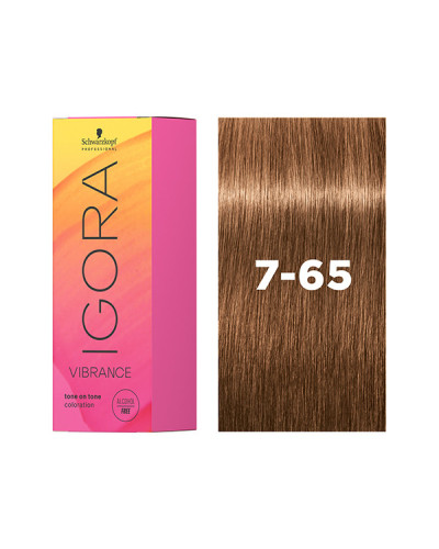 Igora Vibrance 7-65 Blond moyen chocolat doré 60ml Schwarzkopf