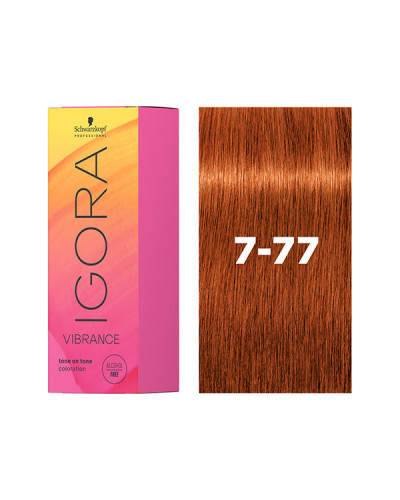 Igora Vibrance 7-77  Blond Moyen Cuivré Extra 60ml Schwarzkopf