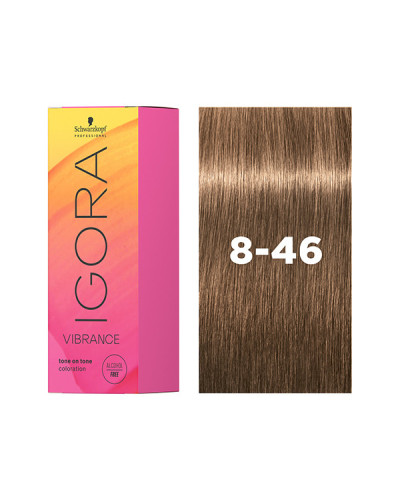 Igora Vibrance 8-46  Blond Clair Beige Marron 60ml Schwarzkopf
