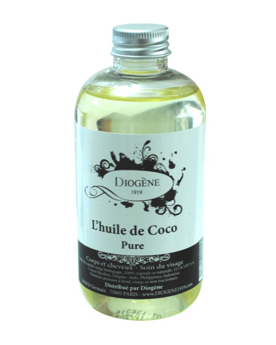 Huile De Coco Corps Et Cheveux 250ml Diogène