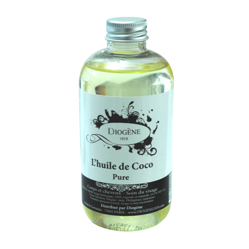 Huile De Coco Corps Et Cheveux 250ml Diogène Huile De Coco Corps Et Cheveux 250ml Diogène