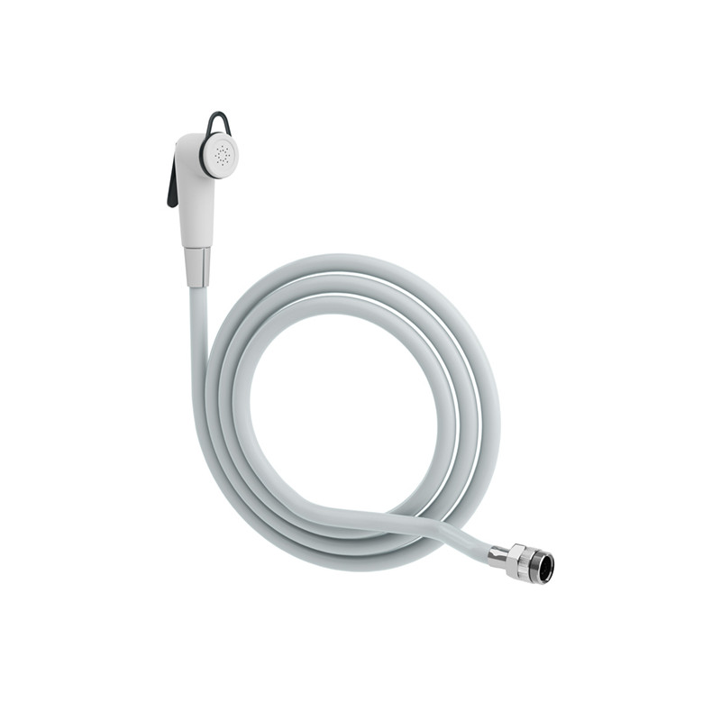 Douchette Blanche Avec Flexible Pour Lave Tête 216. Douchette Blanche Avec Flexible Pour Lave Tête 216.