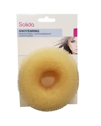 Couronne Chignon Blond New & Beauty Ø 12cm