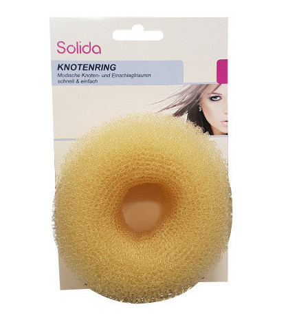 Couronne Chignon Blond New & Beauty Ø 12cm