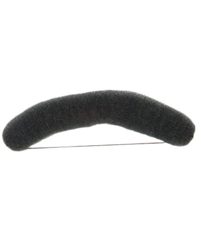 Boudin Chignon Elastique Noir New & Beauty 18cm