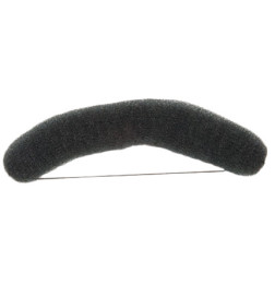 Boudin Chignon Elastique Noir New & Beauty 18cm