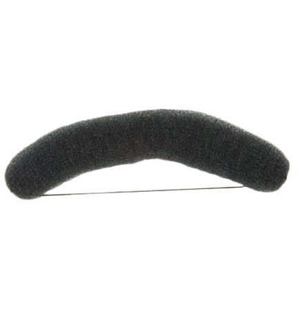 Boudin Chignon Elastique Noir New & Beauty 18cm