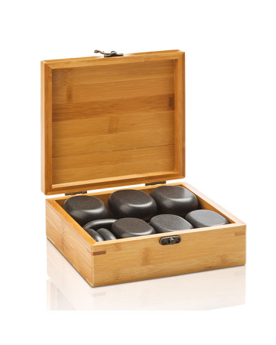 Set de 18 Pierres Noires