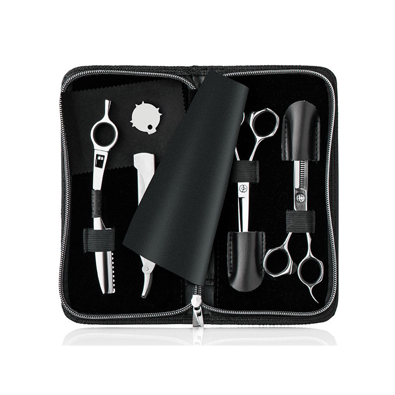 CISEAUX KIT ECOLE XANI Offset  1 DROIT+1 SCULPTEUR + 1 RASOIR + RASOIR STYLING