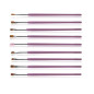 Kit Pinceaux Gel Nail System x9