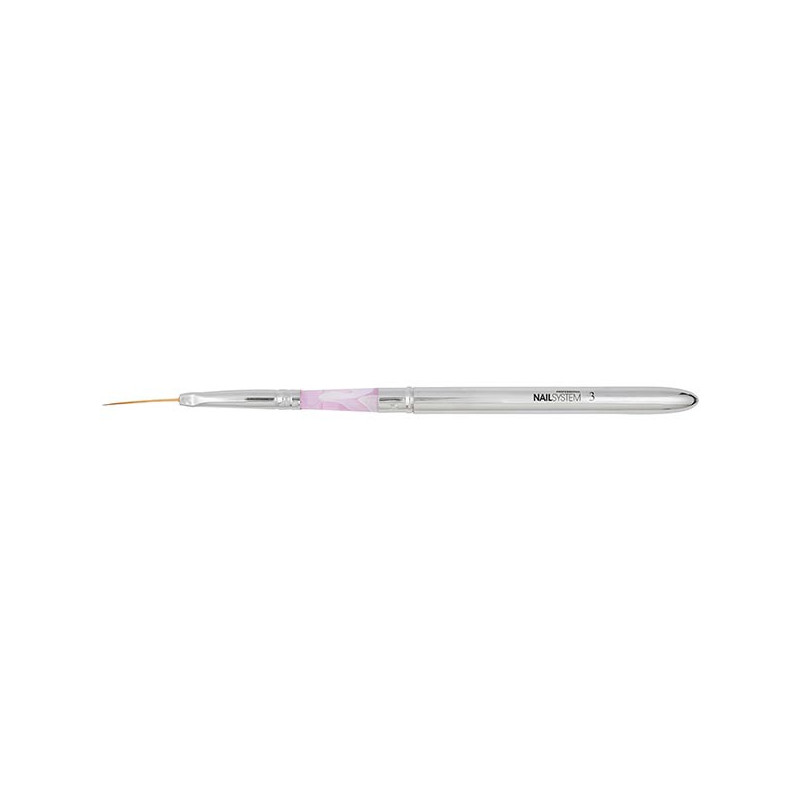Pinceau Gel & Nail Art Silver Kolinsky n°3