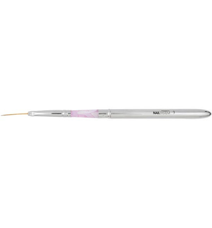 Pinceau Gel & Nail Art Silver Kolinsky n°3