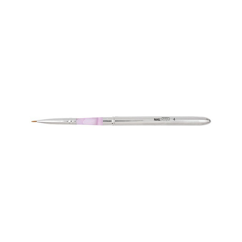 Pinceau Gel & Nail Art Silver Kolinsky n°4