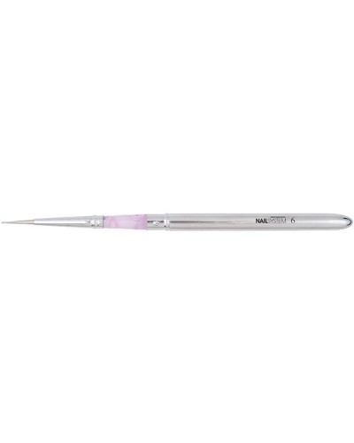 Pinceau Gel & Nail Art Silver Kolinsky n°6