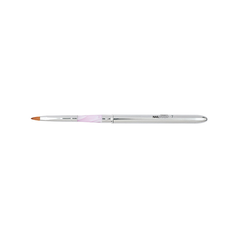 Pinceau Gel & Nail Art Silver Kolinsky n°7