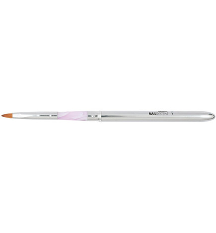 Pinceau Gel & Nail Art Silver Kolinsky n°7