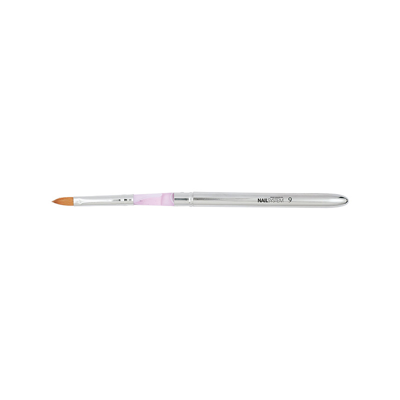 Pinceau Gel & Nail Art Silver Kolinsky n°9
