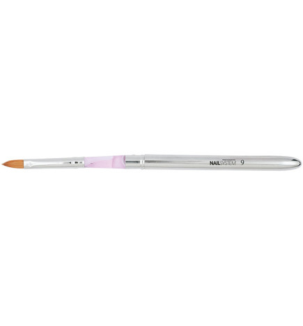 Pinceau Gel & Nail Art Silver Kolinsky n°9