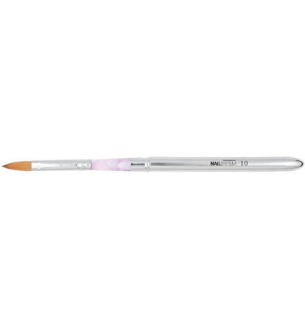 Pinceau Gel & Nail Art Silver Kolinsky n°10