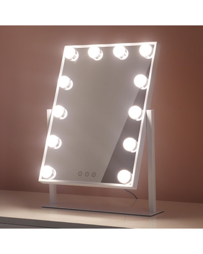 Miroir de Maquillage sur pied Lumineux Make up School