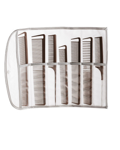 Trousse de 7 Peignes en Silicon
