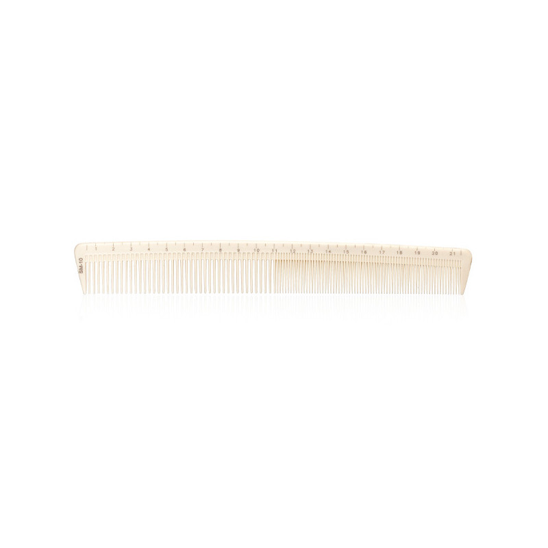 Peigne de Coupe Gradué Blanc 22cm Peigne de Coupe Gradué Blanc 22cm